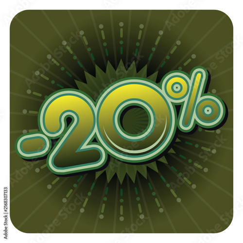 Percentage discount for sales period