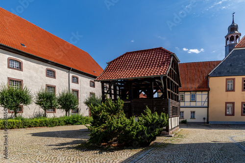 Naklejka alter Glockenstuhl
