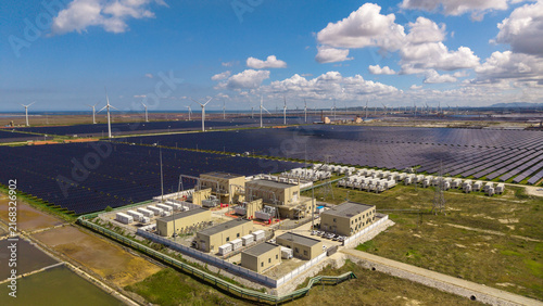 Hybrid Renewable Energy Farm With Storage Facility