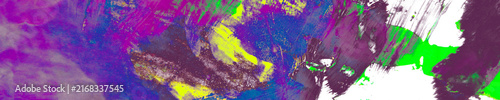 Tie-Dye Pattern. Modern Smudged Paint. Colored