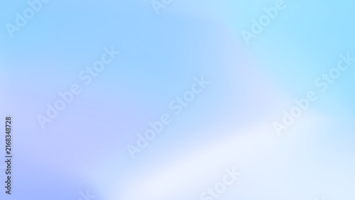 Plakat 青色の光がグラデーションするアブストラクトな背景イラスト