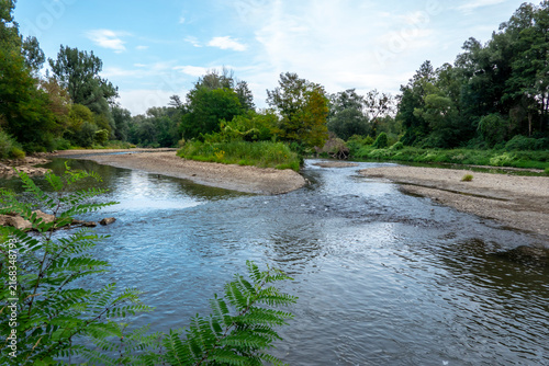 The Cirocha River flows into the Laborec River during periods of drought and water shortage