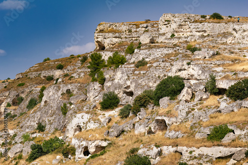Les grottes de Matera