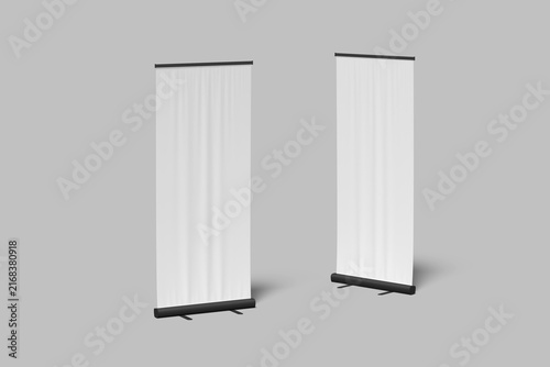 Roll Up Banner Mockup for Brand