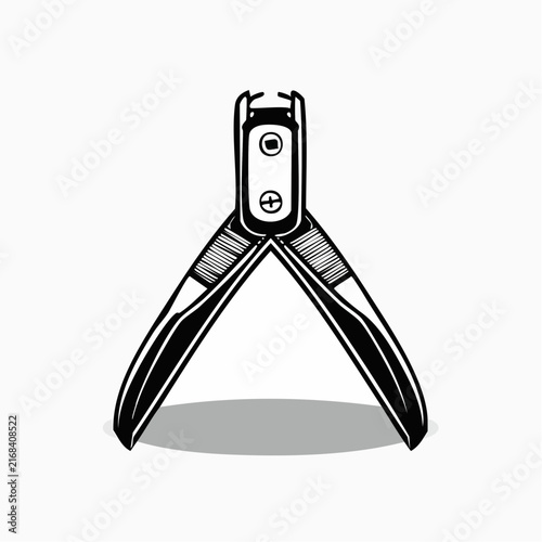 Pince coupe‑ongles professionnelle en acier inoxydable pour soins manucure et pédicure