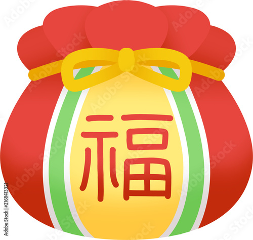 Canvastavla 복주머니 복 새해 명절 추석 설날 근하신년 운세 한국 전통