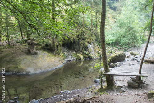 Canvas Print Les gorges de l'Alagnon sont des gorges françaises situées dans le Cantal, en Au