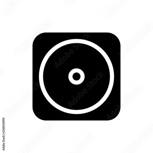 Laundry icon black silhouette that can be used to apply to textiles to give instructions on how to use this clothing