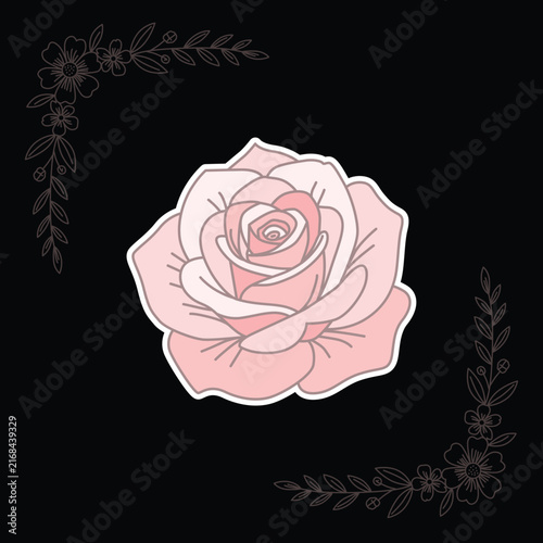 Flower Illustration For Wedding