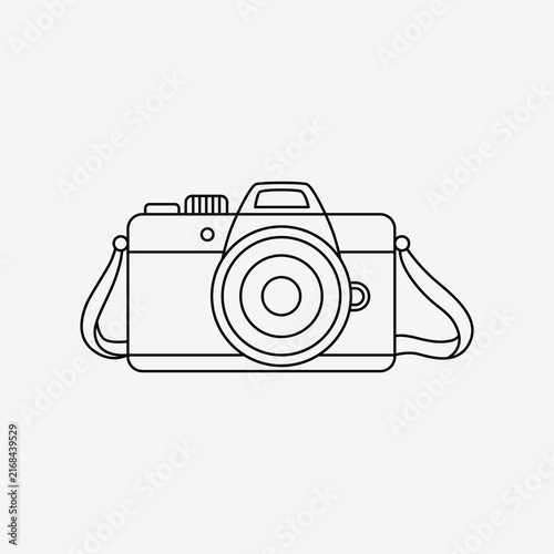 Camera Art Illustration