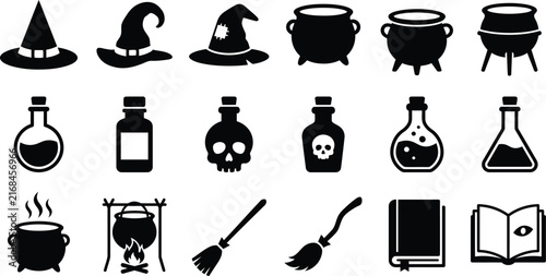 set of different objects