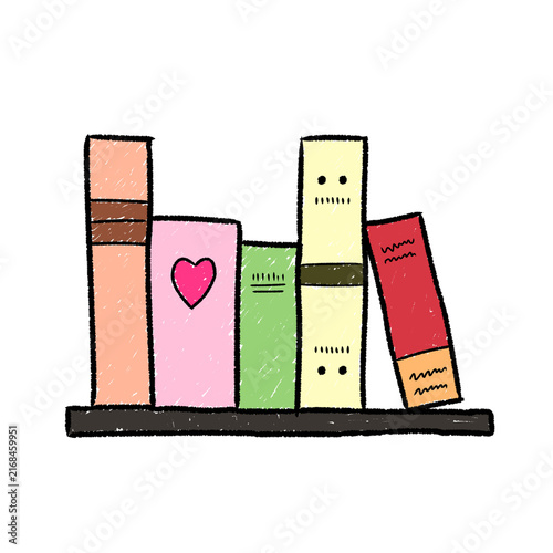 Bookshelf Doodle