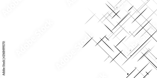 фотографія Abstract background with lines white color and vector with geometric design