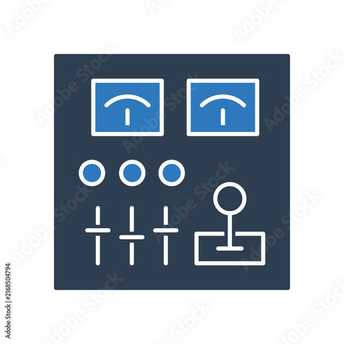 Industrial Control Panel Icon