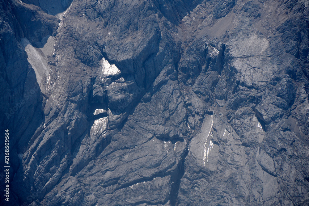Fototapeta premium marmolada glacier melting in summer season