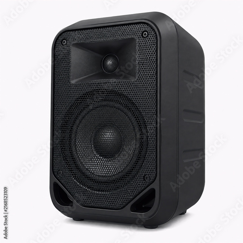 Foto speaker isolated on white
