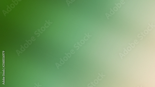 Vibrant green gradient backdrop showcasing smooth transitions from deep forest tones to light creamy white shades in soft focus style