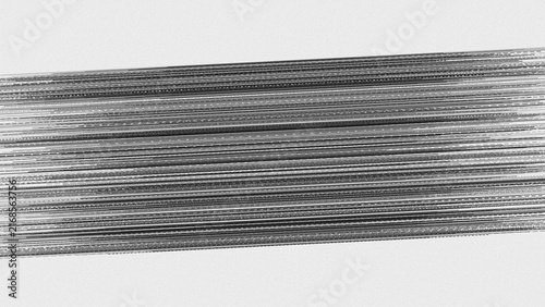 Foto Silver grey horizontal parallel lines creating a textured brushstroke effect on