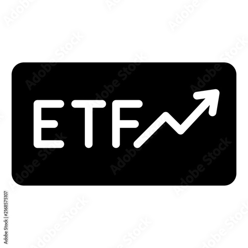 investment glyph icon vector illustration isolated on white background