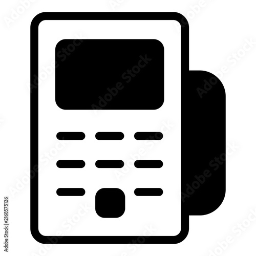 payment glyph icon vector illustration isolated on white background