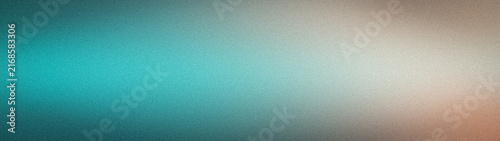 Принти на полотні Blue beige black grunge abstract noise texture wide background with grainy blurr