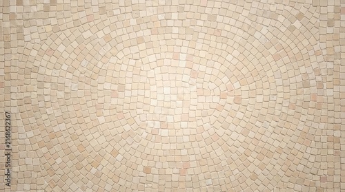 A high resolution close up of a beige fabric texture with a subtle woven pattern and soft lighting
