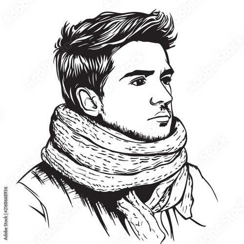 portrait of a young man