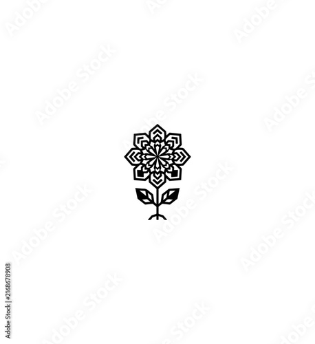 Intricate Celtic Knot Flower Vector Art