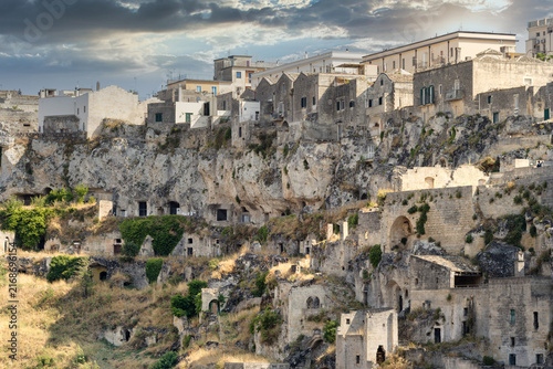 Matera et ses habitations troglodytes