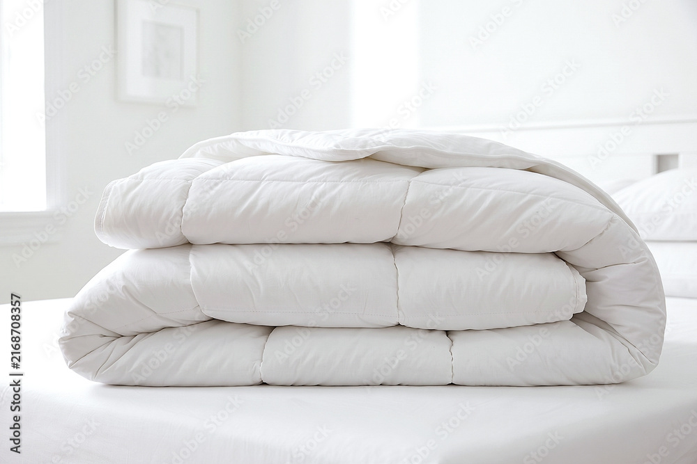 Fototapeta premium Couette blanche