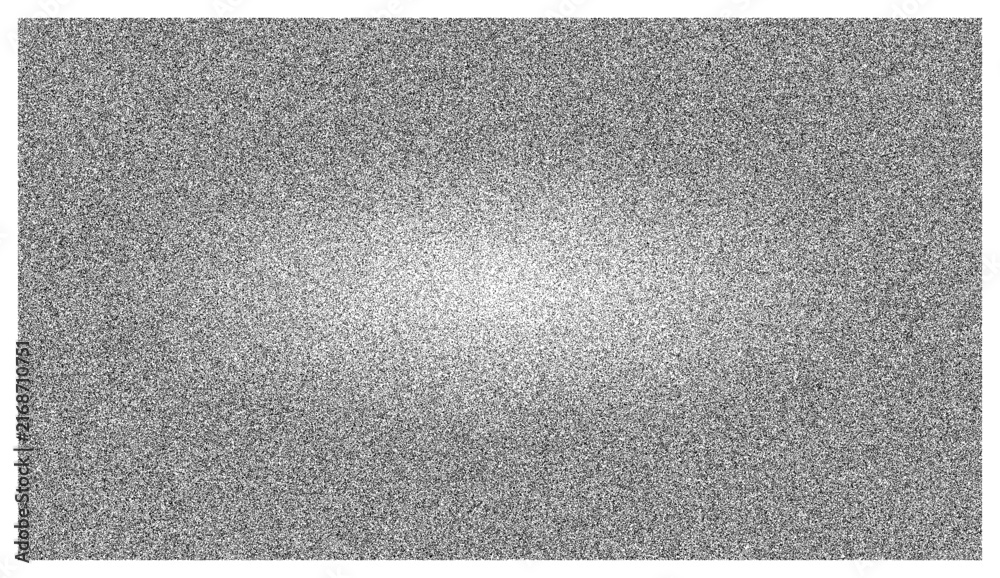 Fototapeta premium Abstract Monochrome Grainy Noise Gradient Background with Soft Light Glow