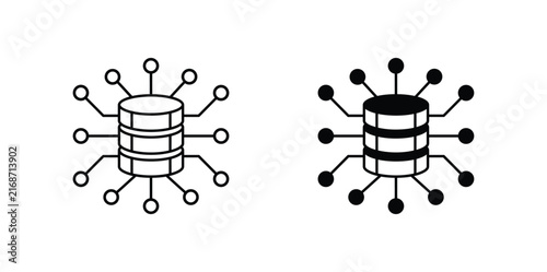 Detailed schematic illustrations depicting two distinct types of electronic components likely resistors with varying pin configurations and internal structures