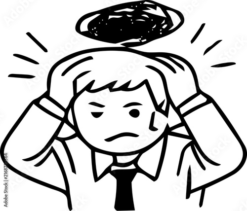 The Icon of the Stressed-Out Office Worker