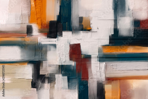 Soft and minimalistic abstract artwork with delicate lines and muted tones, creating a calm and refined aesthetic for modern interiors