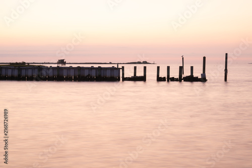 Dawn Over the Waterfront at Messick Point in Poquoson, Virginia