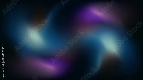 Abstract blurred image with soft blue and pink light gradients