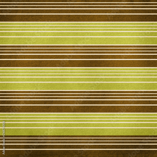 Retro textured horizontal stripe pattern in olive green, brown and cream, ideal for fabric, upholstery, wallpaper, packaging and warm mid-century design backgrounds.