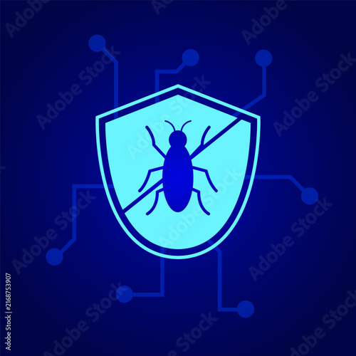 Cyber security online web icon sign design vector