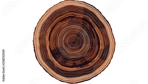 Rustic Old Wood Texture Wooden Box Isolated on White Background with Natural Grain and Vintage Wooden Surface Design