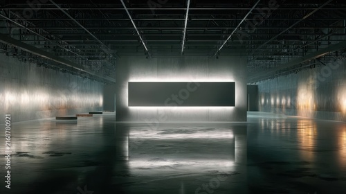 Spacious Museum Gallery Showcasing Lifelong Learning Through Modern Interactive Exhibits In Minimalist Environment