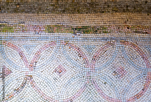 Mosiacs & Hypercourse At Chedworth Roman Villa
