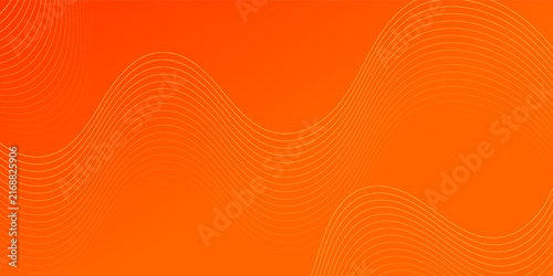 Modern vibrant design featuring dynamic curved lines and color gradient