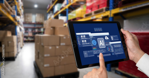 Foto Generative AI virtual assistant tools for prompt engineer and user for ease of e