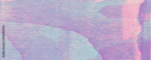 Risograph grain effect print background. Pastel blue pink analog screen print texture. Distort risoprint background with halftone effect. Retro riso print analog film cover texture. 90s art bg.