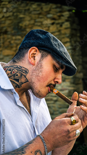 Canvas Print French Guys