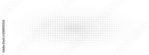 Minimal Gray Halftone Dot Grid on White Background
