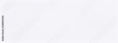 Minimal Gray Halftone Dot Grid on White Background