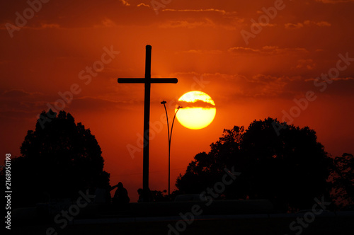 Canvas Print Sunset 012