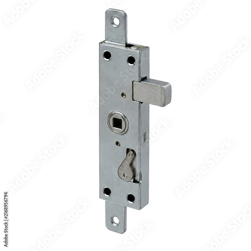 Isolated metal door lock mechanism for security and home improvement