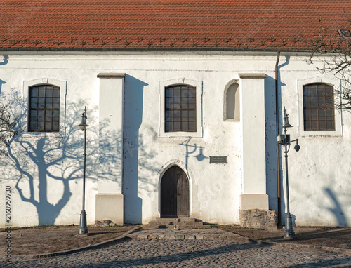 Facade of Saint John the Baptist's Parish Church in Szentendre